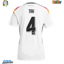 Tyskland Jonathan Tah #4 Hjemmedrakt EM 2024 Kortermet